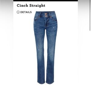 CAbi Cinch Straight Jeans In Vintage Blue Style Number 4521